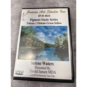 Jansen Art Studio DVD Pigment Study Series Vol 1 Serene Waters Set 4